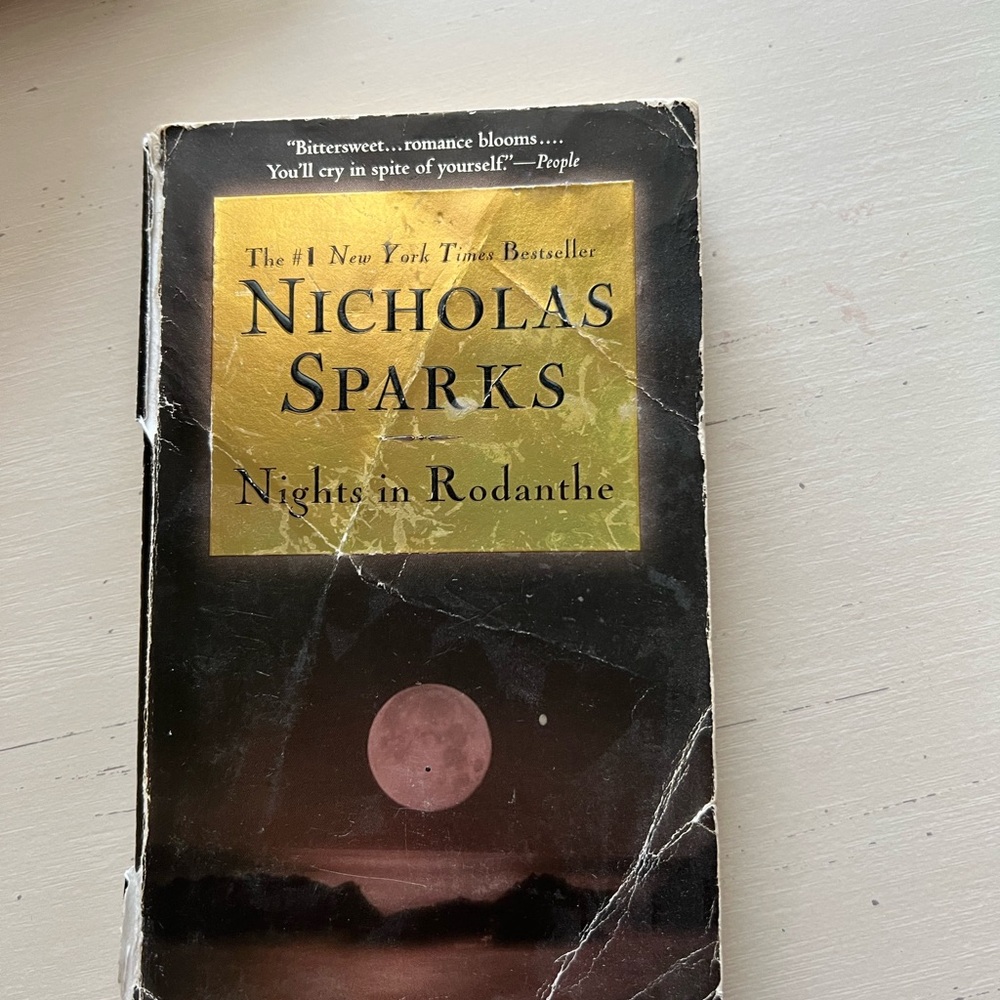 Nicholas Sparks 'Nights in Rodanthe' Book
